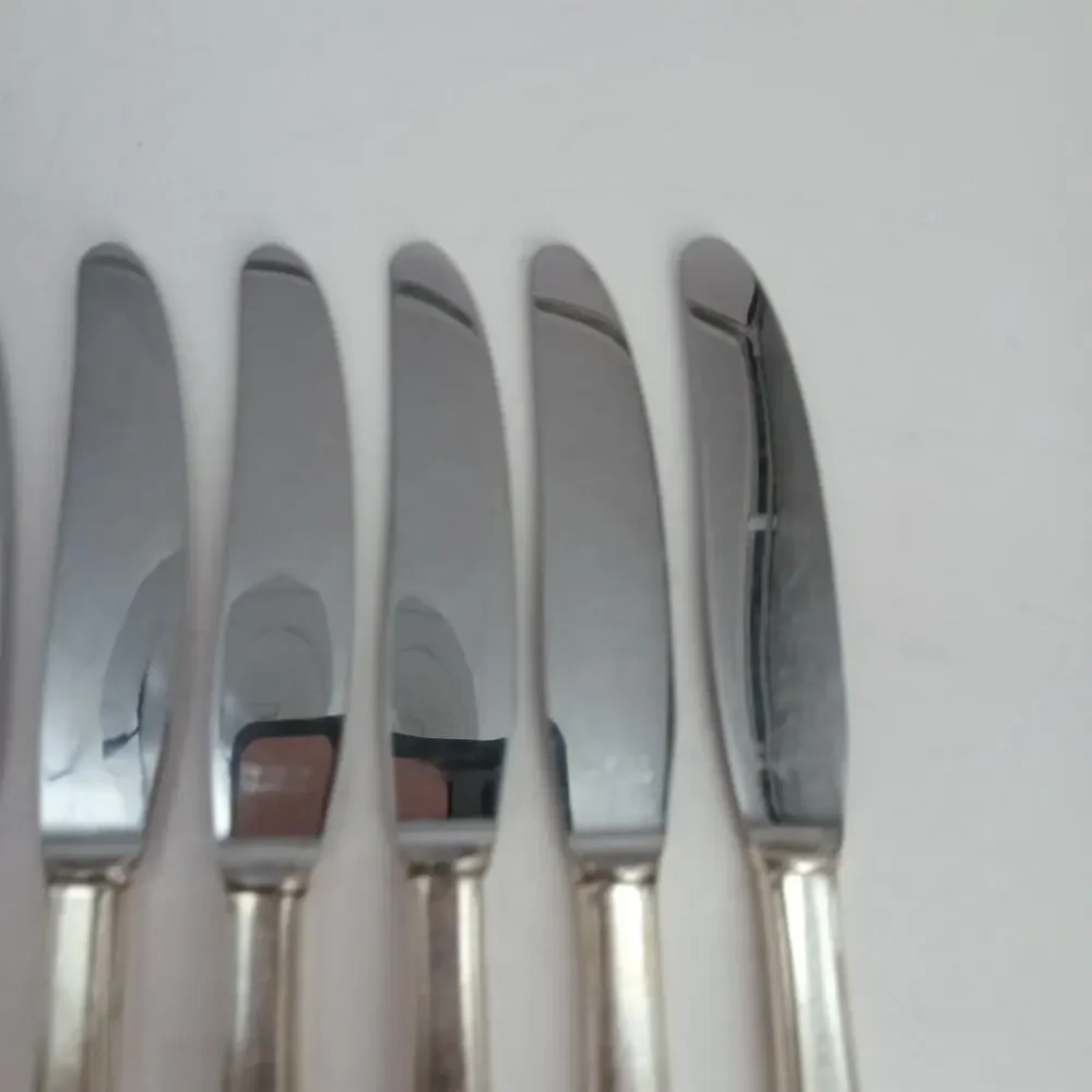 8X BK 1847 Rogers Bros IS International Silver Plate Lovelace Butter Knives